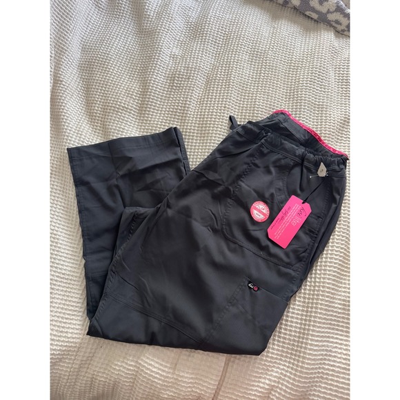 Koi lite NWT Gray , women's scrub bottoms gray size 4 XL msrp $39 - Picture 1 of 7